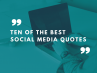 Social media quotes